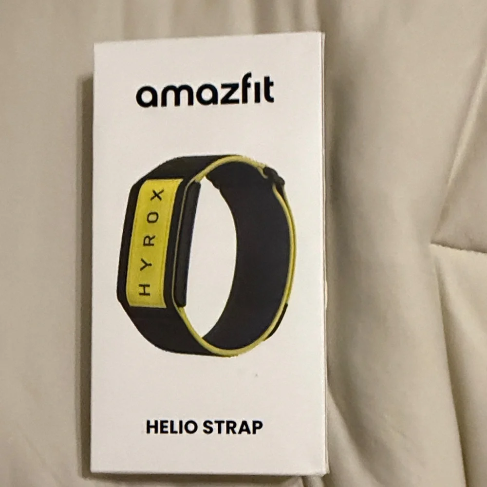 Amazfit Helio Strap - Black with Yellow Accent